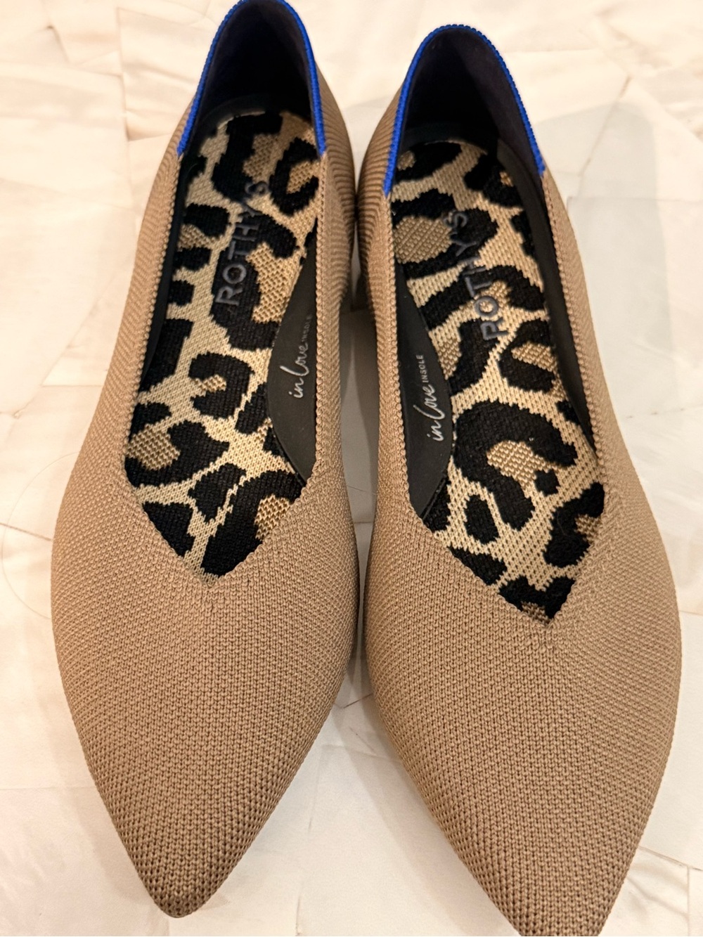 Rothy's The Point II Washable Pointed Toe Ballerina Flats size 7.5